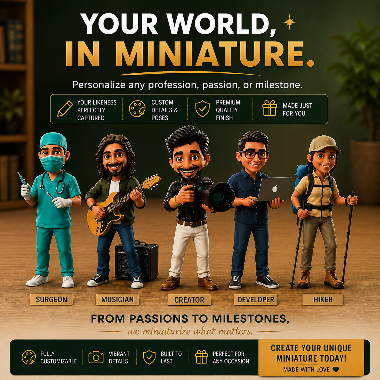 Personalized Miniature