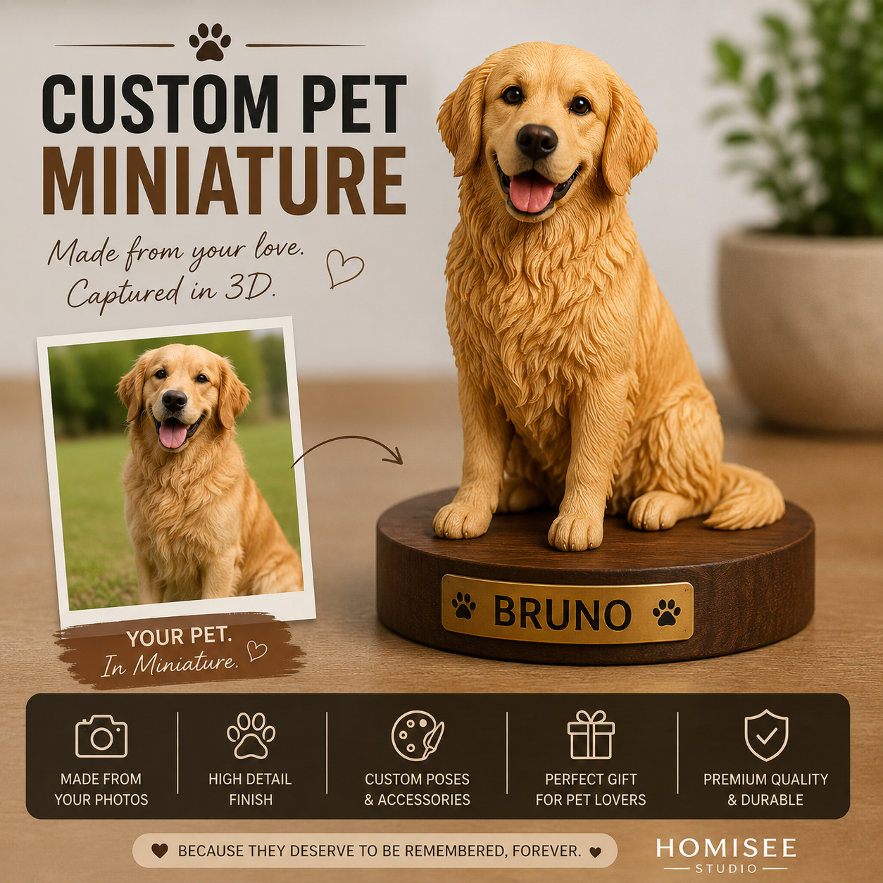 Customized Pet Miniature