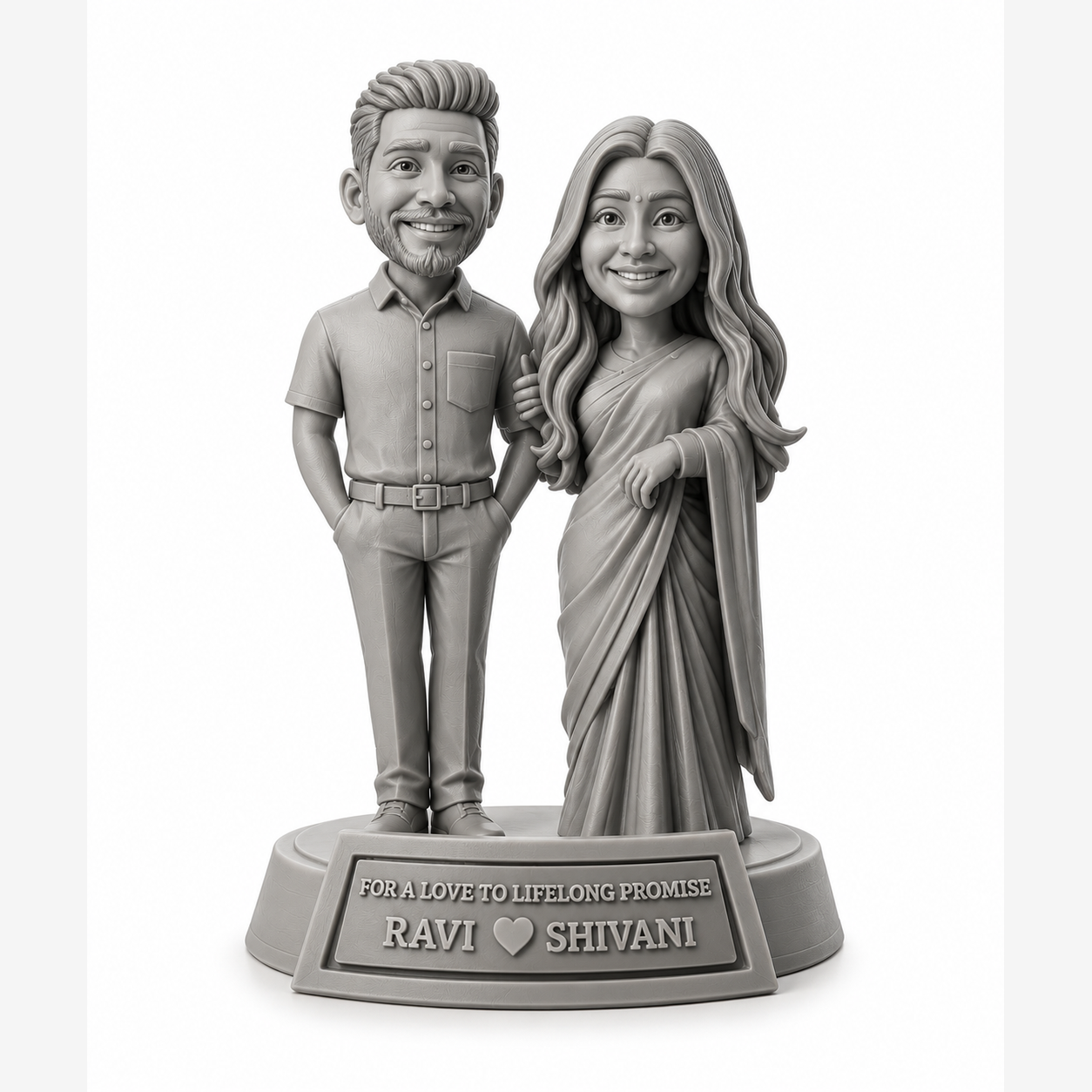 Personalized Single Color Miniature